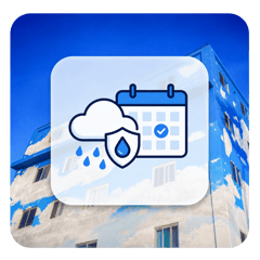 Weather-proof rescheduling