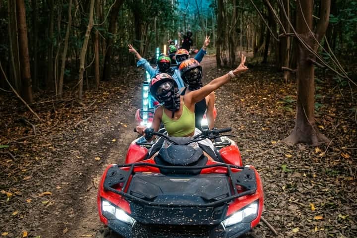 ATV Riding Miami, 1 hour tour, tour guide and customers
